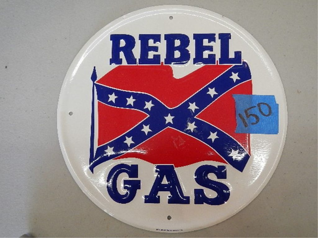 Rebel Gas Sign
