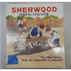 Sherwood Spring Coaster Sign