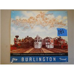 Burlington Train Sign