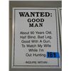 Image 2 : Wanted Good Man and Woman Signs