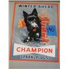 Image 1 : Champion Spark Plugs Sign