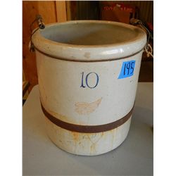 Redwing Stoneware 10 Gallon Crock
