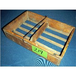 Antique Egg Crate