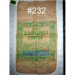 Maui's Kaanapali Coffee Sack