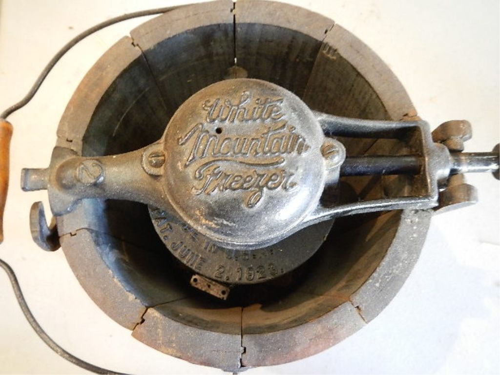 1920's White Mountain Freezer Ice Cream Maker