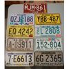 Image 1 : 9 State License Plates