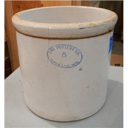 The Pottery Co. Spokane, WA. #5 Crock