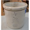 Image 1 : Union Stoneware Co Red Wing MN #4 Crock