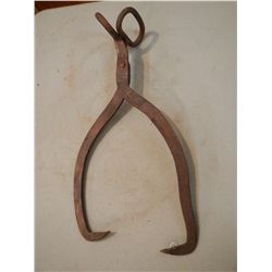 Antique Ice Tongs