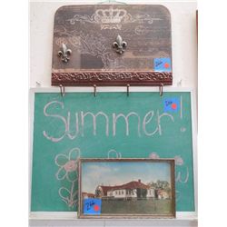 Picture • Chalkboard • hook board