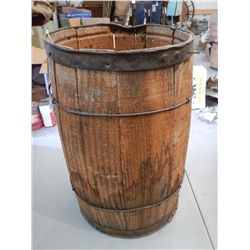Wood Barrel