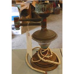 Copper and Glass Lantern