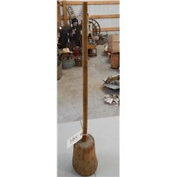 Antique Butter Mold Handle