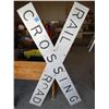Image 1 : Railroad Crossing Sign (Metal)