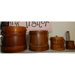 Antique Firkins 4 x money