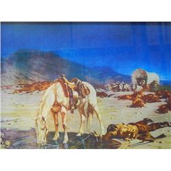 8x10 framed print of  The End of the Day 