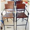 Image 1 : Wicker Bar Chairs