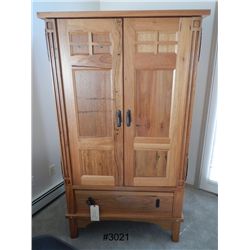 Solid Wood Entertainment Armoire 72High x 39