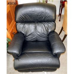 La-Z-boy Black Leather Reclining