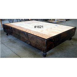 Solid Wood Queen Mattress Frame