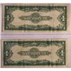 Image 2 : $1 Dollar Bills, Set Of Two