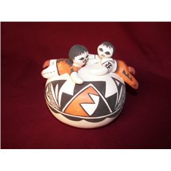 Acoma Pottery Jar, C. Lewis,