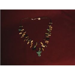 Bird And Bear Fetish Necklace