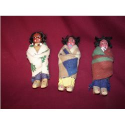 Skookum Dolls Set Of 3