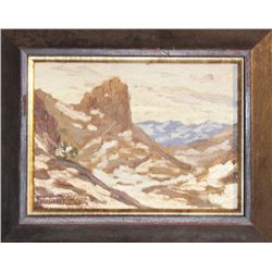 Fremont Ellis, Oil on Board