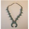 Image 1 : Squash Blossom Turquoise And Silver
