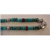 Image 2 : Turquoise And Silver Necklace,