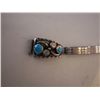 Image 2 : Watch Band Turquoise And Silver,