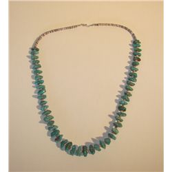 Large Stone Turquoise Necklace