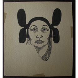 Neil David Sr.,Pen and Ink