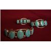Image 1 : Set Of 3 Turquoise Bracelets