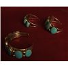 Image 2 : Set Of 3 Turquoise Bracelets