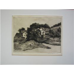 Anthony Paglinea, Etching
