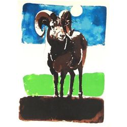 Herman Raymond (b.1924) Colorado Serigraph