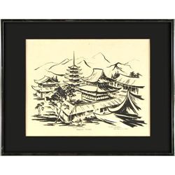 Eve Drewelowe (1899-1989) Ink