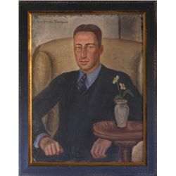 Gertrude Savageau Freeman, Oil On Canvas