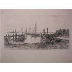 Wilson Silsby, Etching