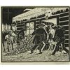Image 2 : Derald Swineford Lineoleum Cut