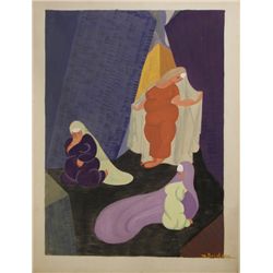 Margaret Brisbane(1901-1991) Gouache