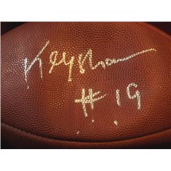 Keyshawn Johnson Autographed Football,