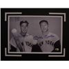 Image 1 : Dimaggio And Mantle Signed Mat,