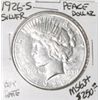 Image 1 : 1926-S PEACE SILVER DOLLAR RED BOOK VALUE IS $250.00 *EXTREMELY RARE KEY DATE MS-63+ HIGH GRADE*!!