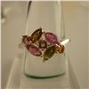 Image 1 : 20.70ctw.SEMIPRECIOUS RING .925 STERLING SILVER