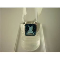 16.50 CTW AMETHYST RING .925 STERLING SILVER