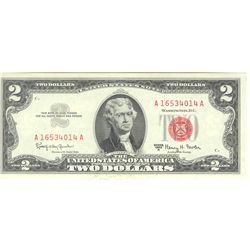1963A $2 Legal Tender Note, CU