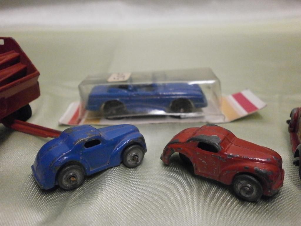 old small metal toy cars